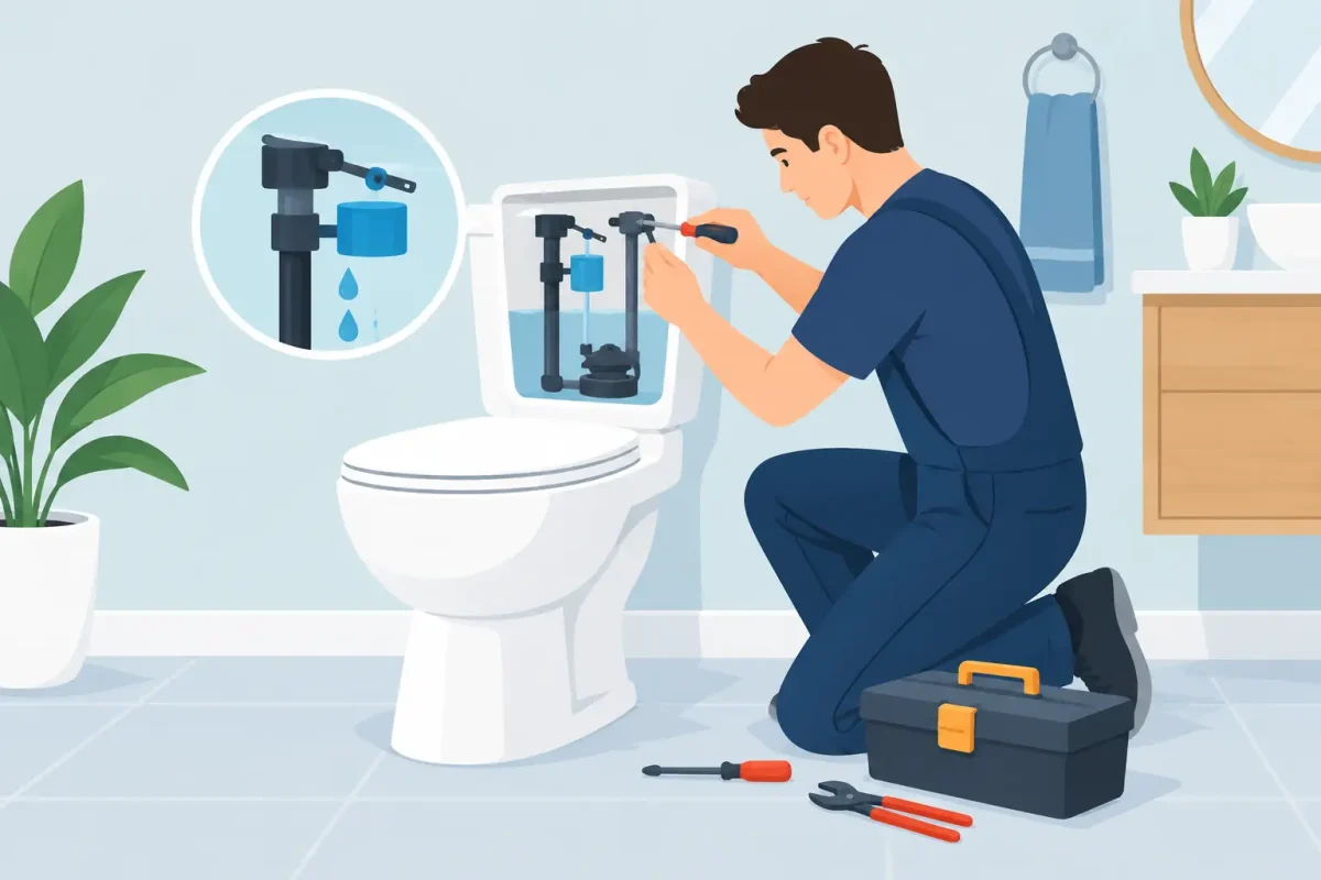 How to Fix Running Toilet Problems at Home