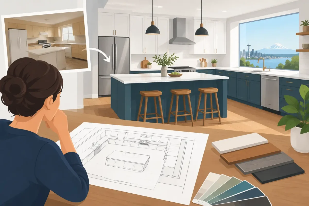 Kitchen Remodeling Seattle: Plan for a Better Fit