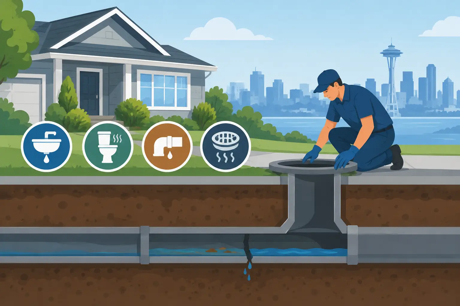 Sewer Repair Signs Seattle Homeowners Should Know