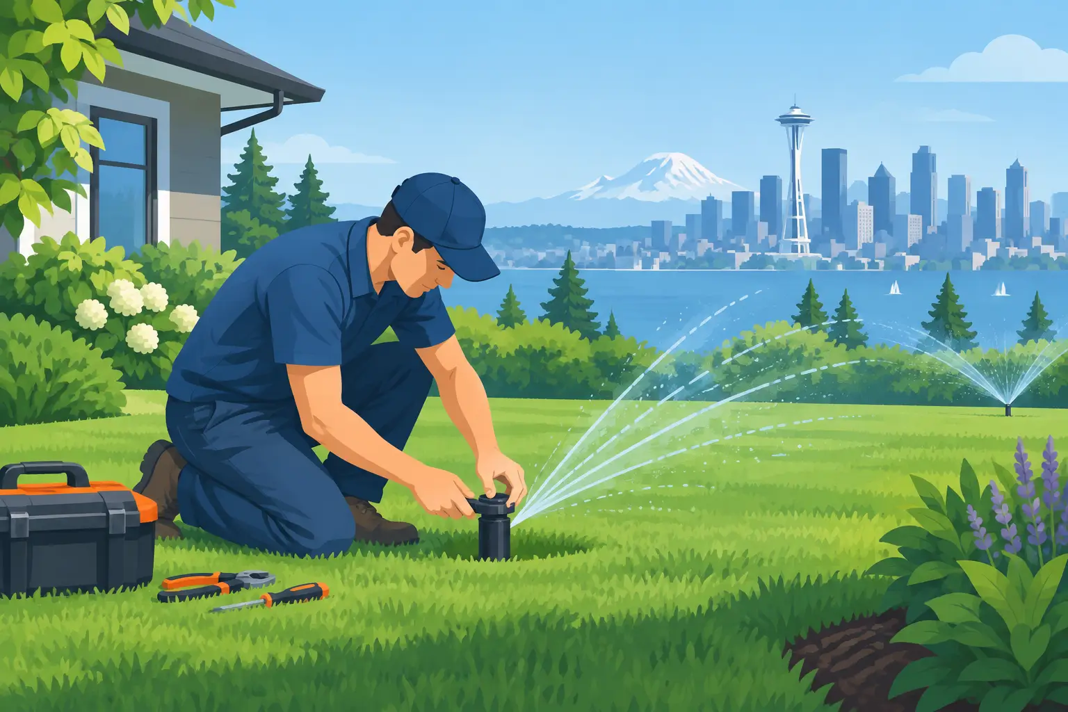 Sprinkler Repair That Protects Your Seattle Yard