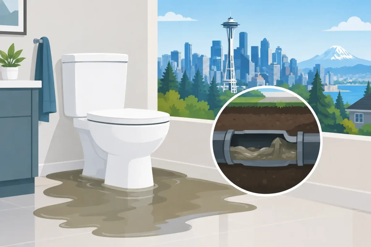 Top Signs of Sewer Backup in Seattle Homes